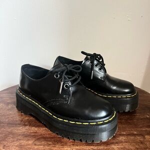 Dr. Martens 1461 Oxford Platform Shoes | Size US 5 EU 36